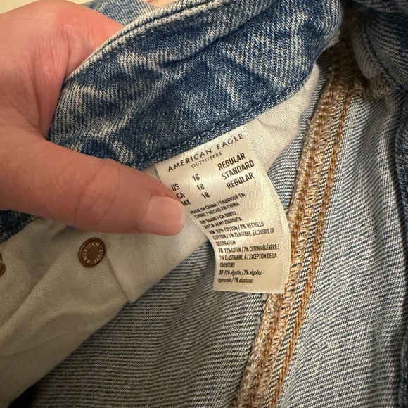 American Eagle Outfitters Denim - American Eagle Outfitters Light Blue Straight Jeans